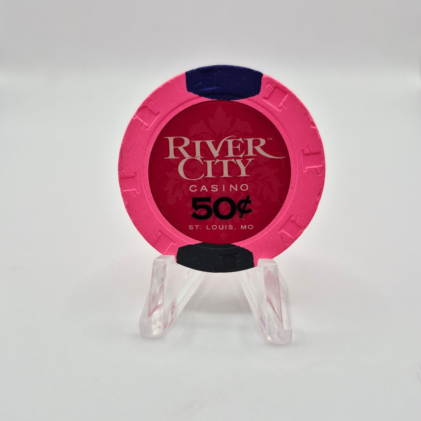 River City Hotel Casino St. Louis Missouri 2010 $.50 Casino Chip