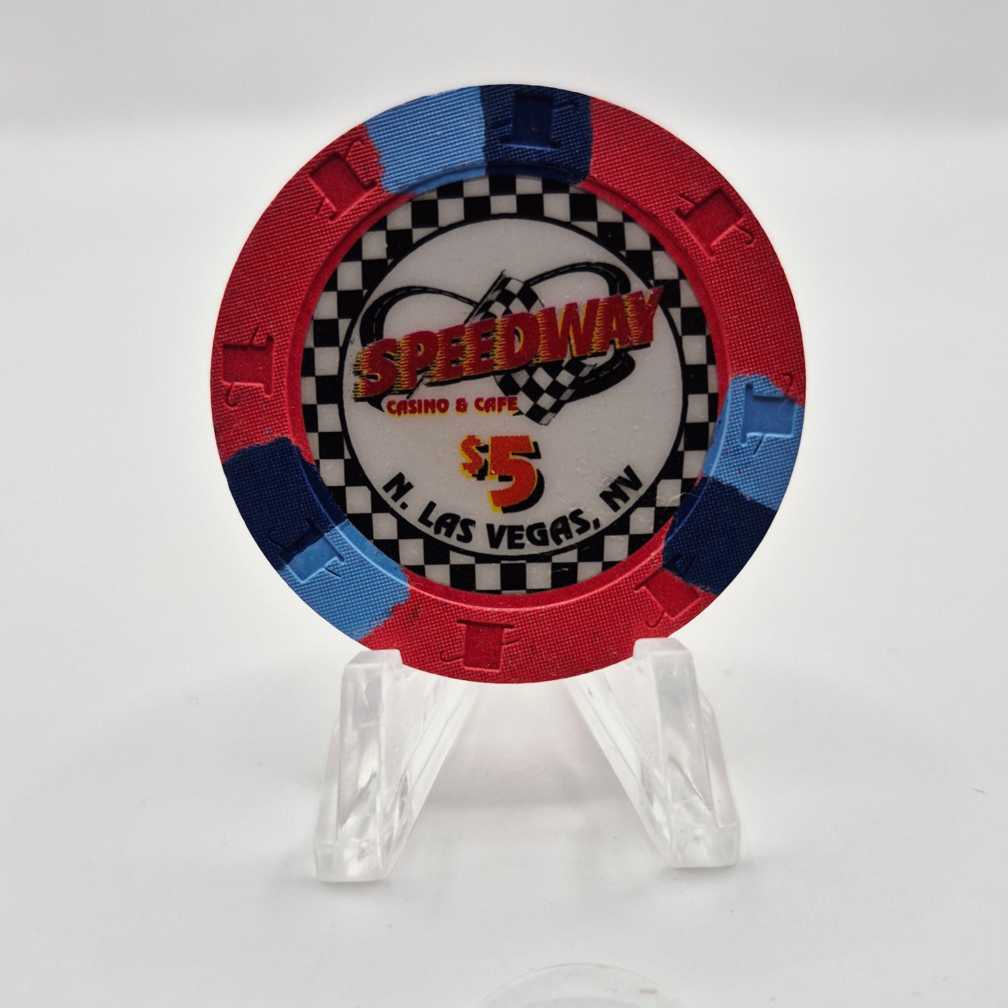 Speedway Casino Las Vegas Nevada 1999 $5 Casino Chip V5629 *UNC