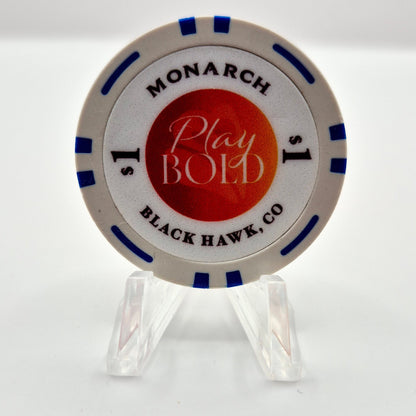 Monarch Casino Resort Black Hawk Colorado 2025 $1 Casino Chip