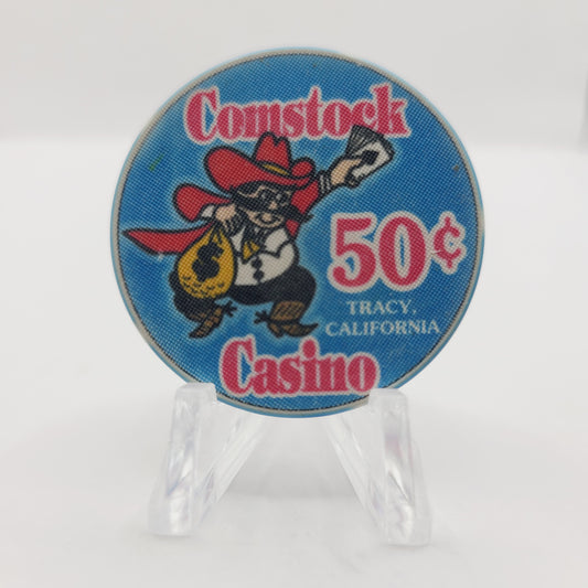 Comstock Casino Tracy California $.50 Casino Chip