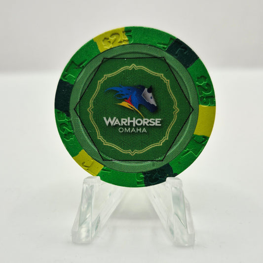 WarHorse Casino Omaha Nebraska 2026 $25 Casino Chip