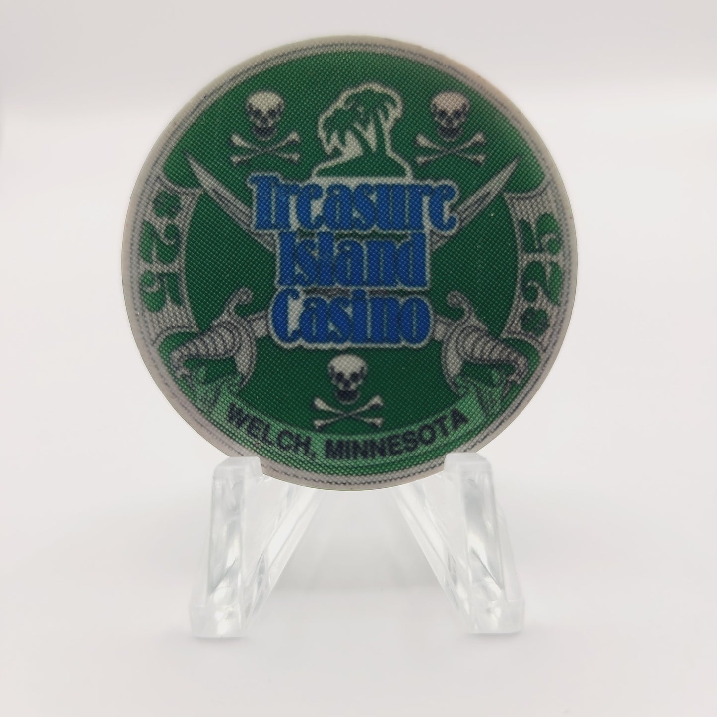 Treasure Island Resort Casino Red Wing Minnesota $25 Casino Chip
