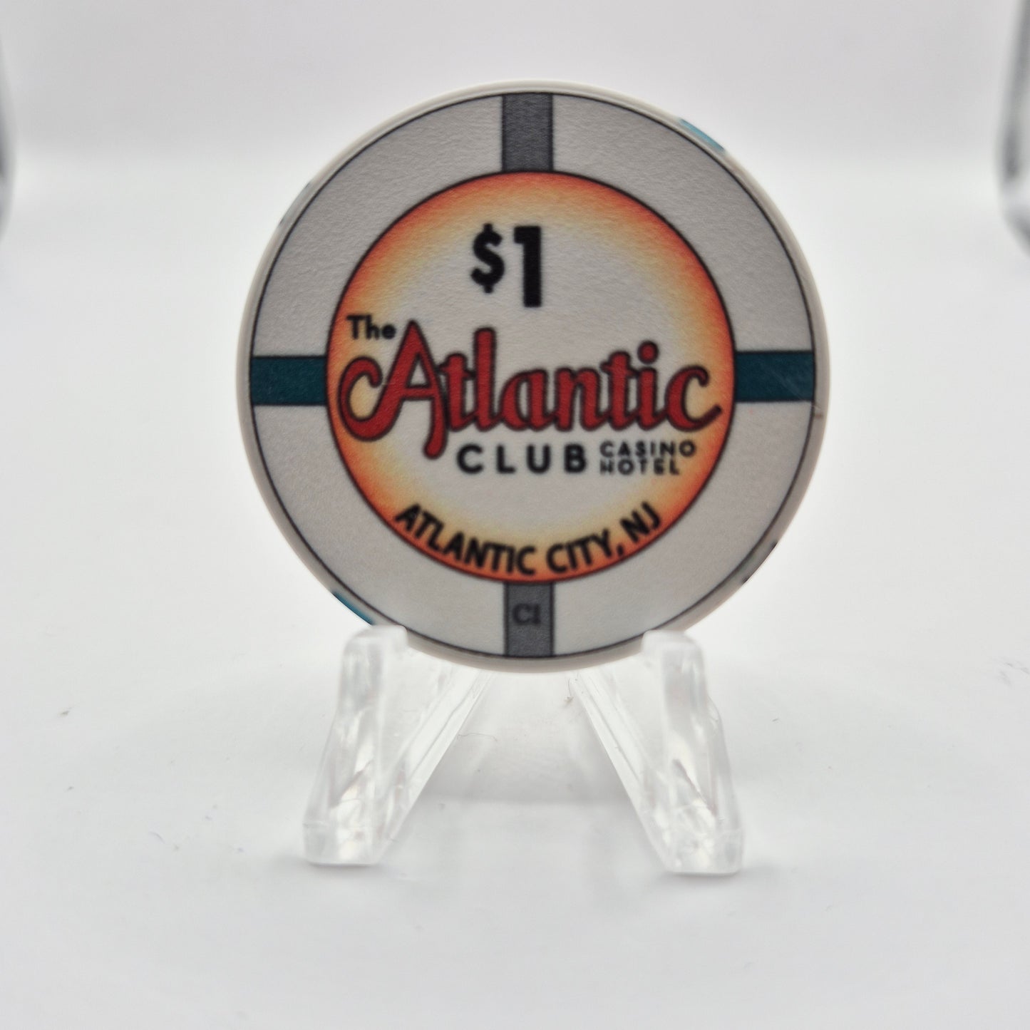The Atlantic Club Casino Hotel Atlantic City New Jersey 2012 $1 Casino Chip