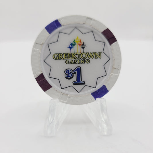 Greektown Casino Detroit Michigan $1 Casino chip