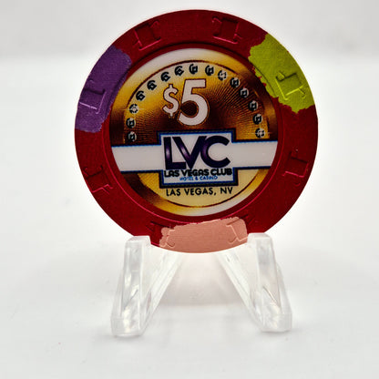 Las Vegas Club Las Vegas Nevada 2014 $5 Casino Chip D1546