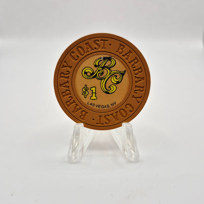 Barbary Coast Las Vegas Nevada 1985 $1 Casino Chip N7983.1