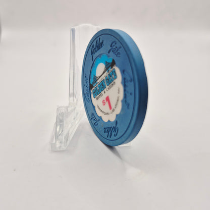 Golden Gate Casino Las Vegas Nevada 2001 $1 Casino Chip V6572