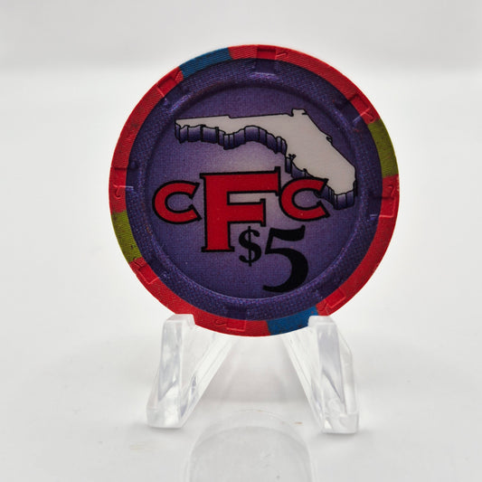 CFC (Florida Casino Cruises) Casino Florida "Day Cruise" $5 Casino Chip