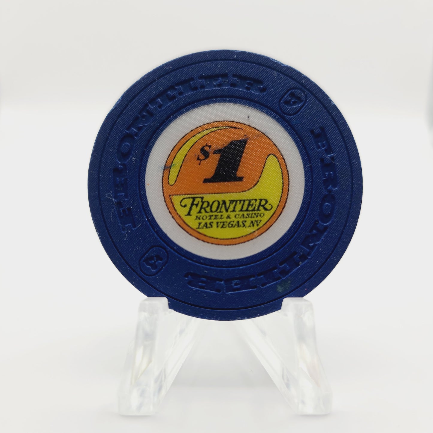Frontier Hotel Casino Las Vegas Nevada 1992 $1 Casino Chip N1687