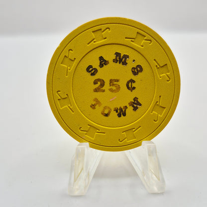 Sam's Town Las Vegas Nevada 1979 $0.25 Casino Chip N7815