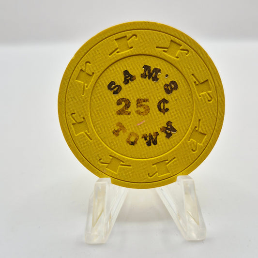 Sam's Town Las Vegas Nevada 1979 $0.25 Casino Chip N7815