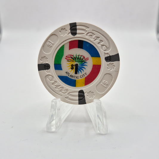 Sands Hotel Casino Atlantic City New Jersey $1 Casino Chip