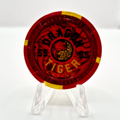 Dragon Tiger Casino Central City Colorado 2022 $5 Casino Chip