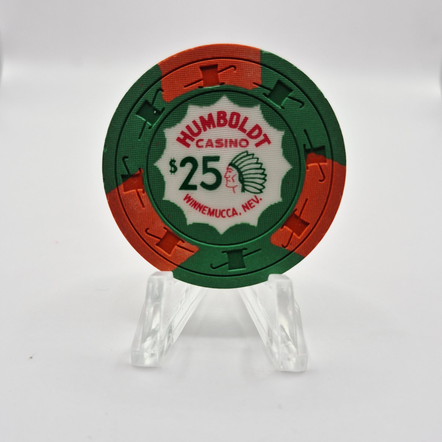 Humboldt Casino Winnemucca Nevada 1958 $25 Casino Chip N3238