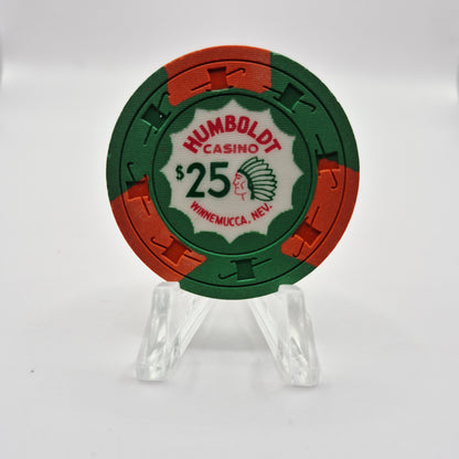 Humboldt Casino Winnemucca Nevada 1958 $25 Casino Chip N3238