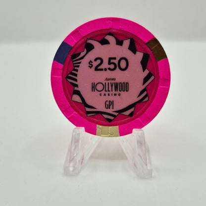 Hollywood Resort Casino Aurora Illinois 2026 $2.50 Casino Chip