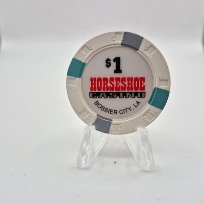 Horseshoe "Riverboat" Casino Bossier City Louisiana $1 Casino Chip