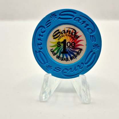 Sands Hotel Casino Las Vegas Nevada 1970's $1 Casino Chip N2128