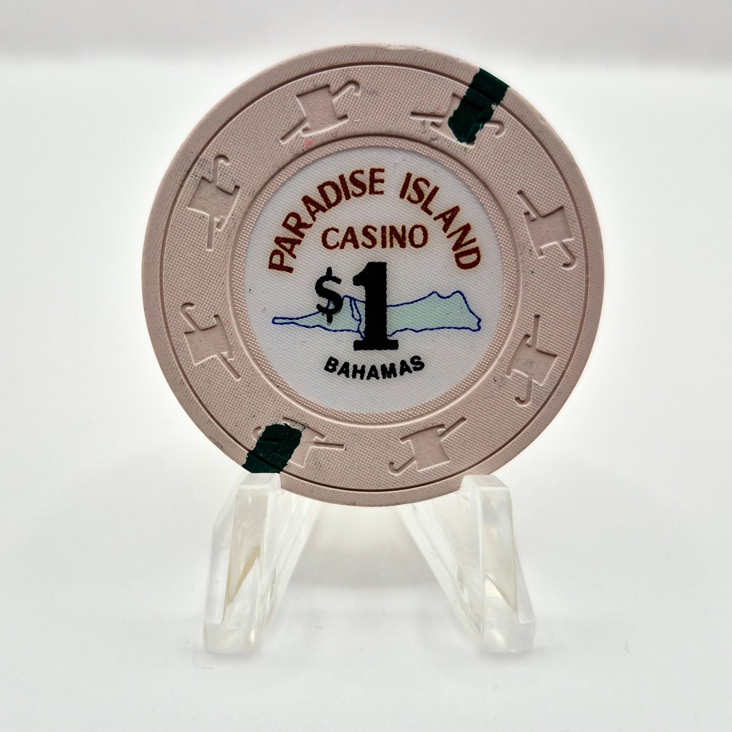Paradise Island Casino Paradise Island Bahamas $1 Casino Chip