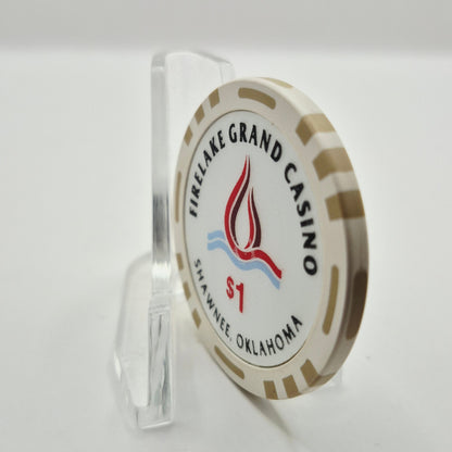 Firelake Grand Hotel Casino Shawnee Oklahoma $1 Casino Chip