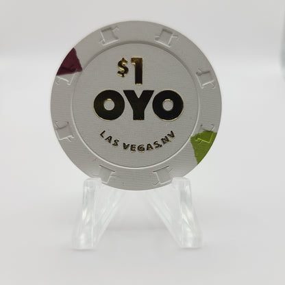 OYO Hotel Casino Las Vegas Nevada 2023 $1 Casino Chip