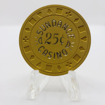 Sundance Casino Winnemucca Nevada 1978 $.25 Casino Chip N3372