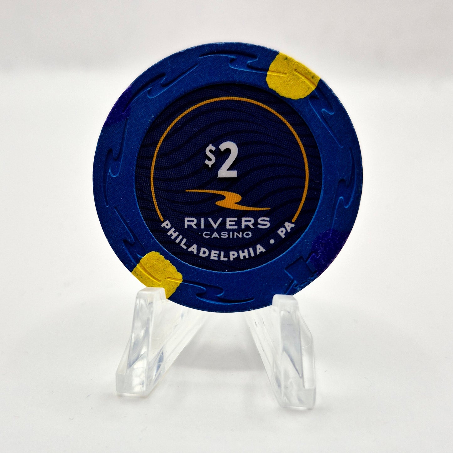 Rivers Casino Philadelphia Pennsylvania 2019 $2 Casino Chip