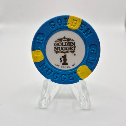 Golden Nugget Casino Las Vegas Nevada 1996 $1 Casino Chip N4530.1
