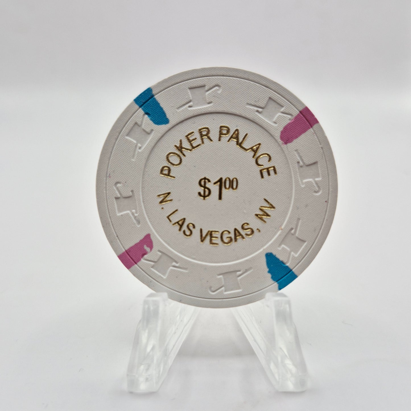 Poker Palace Bingo Casino Las Vegas Nevada 2025 $1 Casino chip D3953