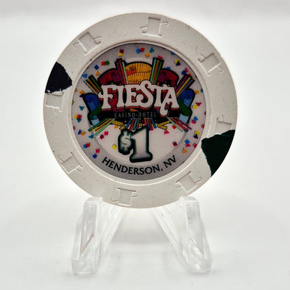 Fiesta Hotel Casino Henderson Nevada 2001 $1 Casino Chip V8426