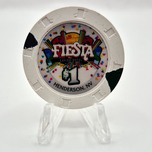 Fiesta Hotel Casino Henderson Nevada 2001 $1 Casino Chip V8426