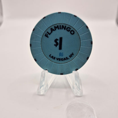 Flamingo Hotel & Casino Las Vegas Nevada 2004 $1 Casino Chip E3427