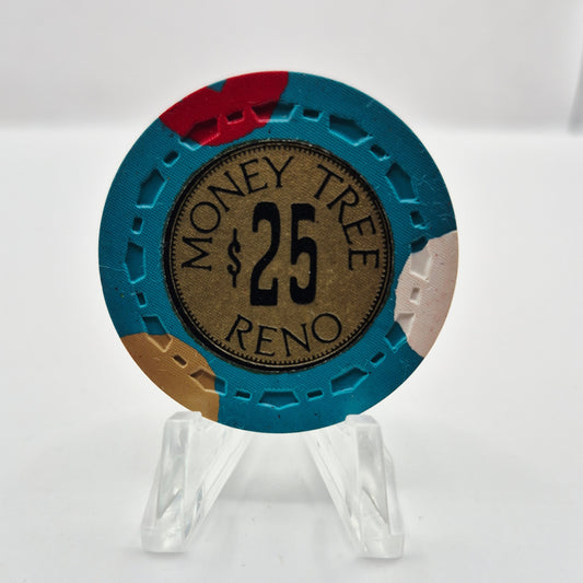 Money Tree Casino Reno Nevada 1969 $25 Casino Chip N5244