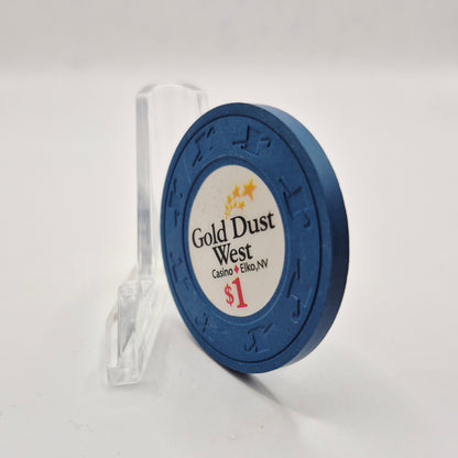 Gold Dust West Casino Elko Nevada 2007 $1 Casino Chip E5971