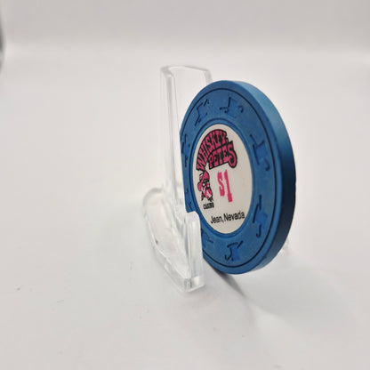 Whiskey Pete's Hotel Casino Jean Nevada 1989 $1 Casino Chip N2309