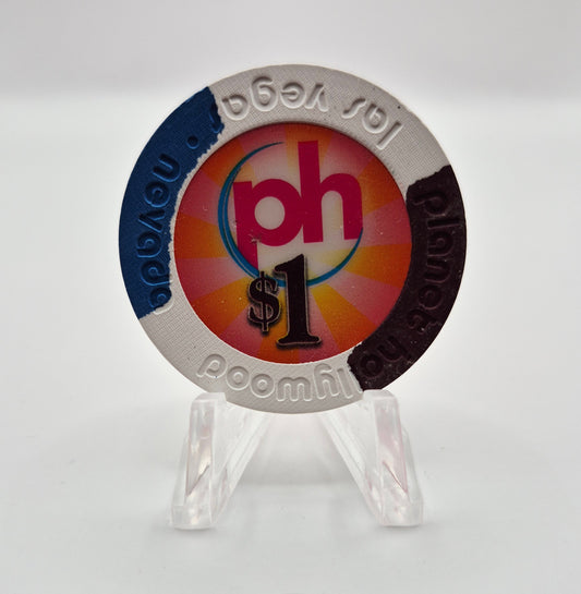 Planet Hollywood Hotel Casino Las Vegas Nevada 2007 $1 Casino Chip E6147
