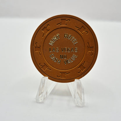 The Mint Hotel Casino Las Vegas Nevada 1980's NCV Tournament Chip V6287