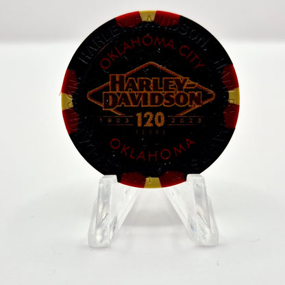Harley-Davidson World Oklahoma City Oklahoma 'ANNIVERSARY CHIP'