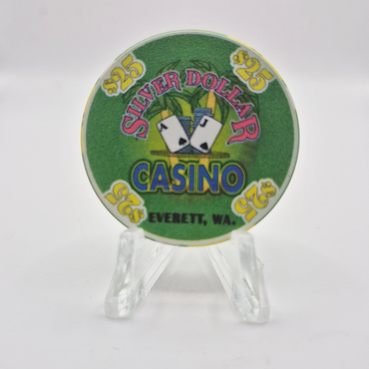 Silver Dollar Casino Everett Washington $25 Casino Chip
