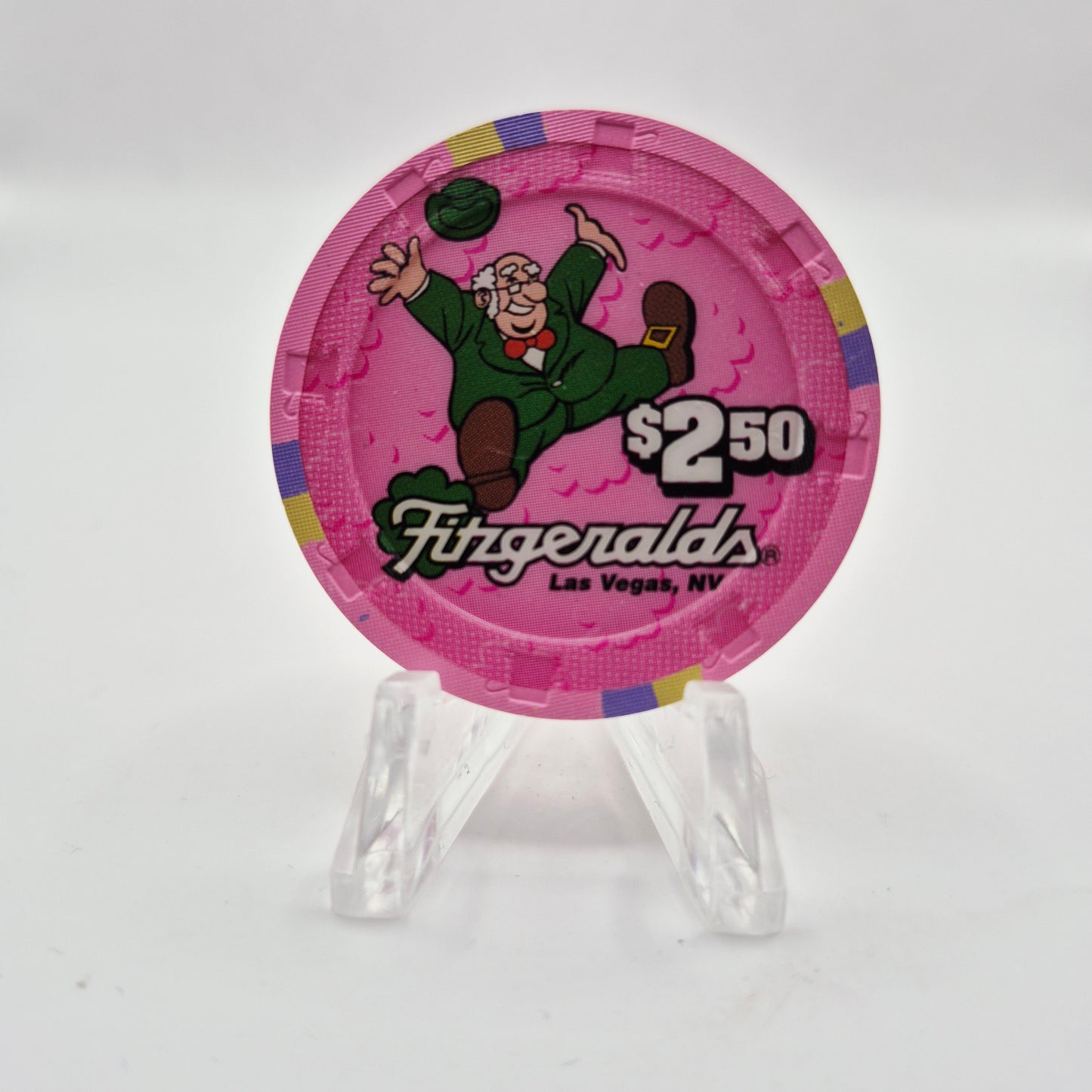 Fitzgeralds Casino Las Vegas Nevada 1999 $2.50 Casino Chip V4135