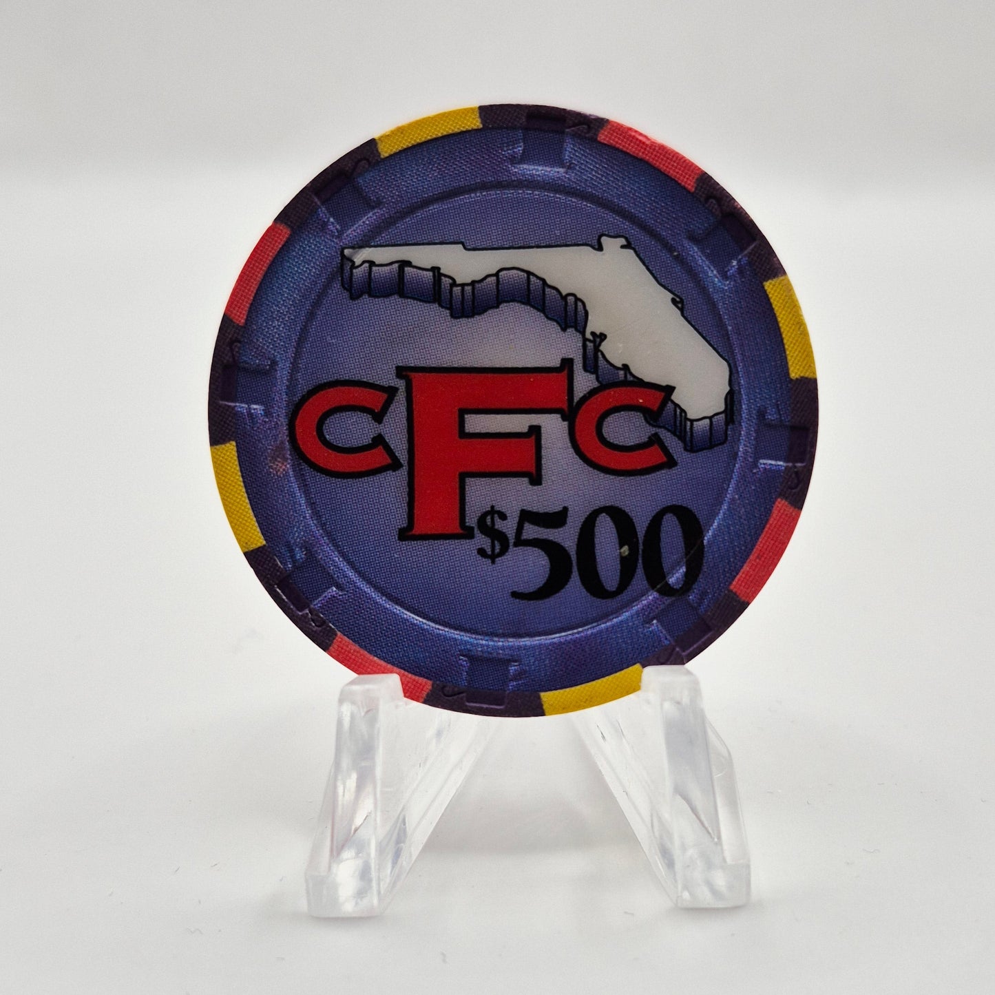 CFC (Florida Casino Cruises) Casino Florida "Day Cruise" $500 Casino Chip