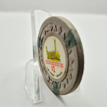 Horseshoe Club Binion's Las Vegas Nevada 1962 $1 Casino Chip N1762