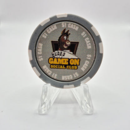 Game on Social Club College Station Texas $1 Casino Chip