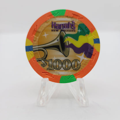 Harrah's Hotel Casino New Orleans Louisiana $1000 Casino Chip 43mm