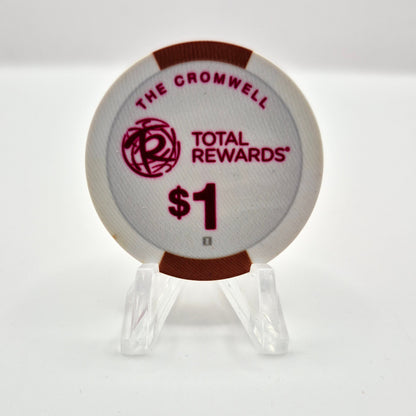 The Cromwell Hotel Casino Las Vegas Nevada 2014 $1 Casino Chip D1430 *Circulated