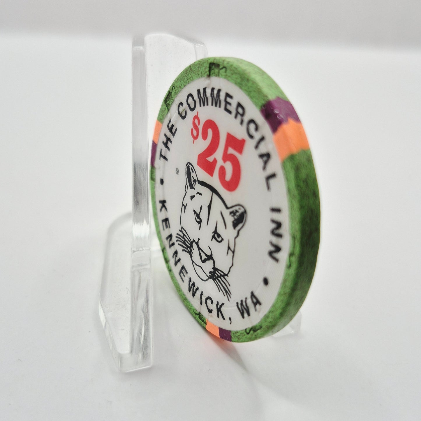 The Commercial Inn  Kennewick Washington $25 Casino Chip
