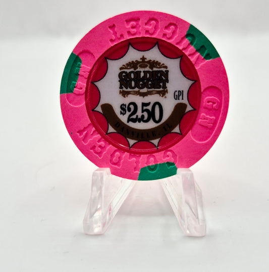 Golden Nugget Casino Danville Illinois 2023 $2.50 Casino Chip