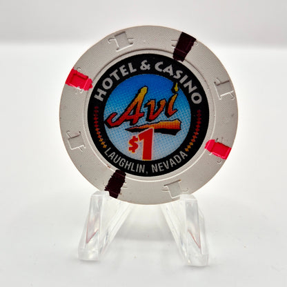 Avi Resort Casino Laughlin Nevada 1995 $1 Casino Chip N1172