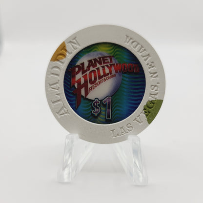 Aladdin Resort Casino Las Vegas Nevada 2005 $1 Casino Chip E4400 "UNCIRCULATED"
