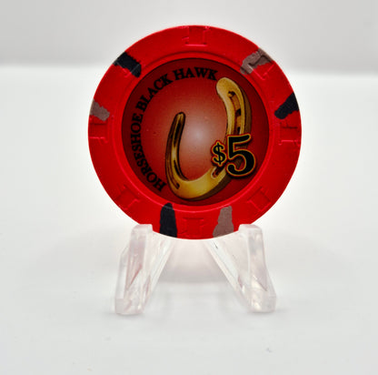 Horseshoe Casino Black Hawk Colorado 2022 $5 Casino Chip *Circulated